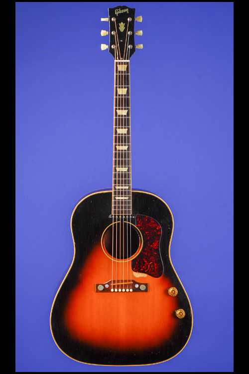 J-160E Electric Flat Top Guitars | Fretted Americana Inc.