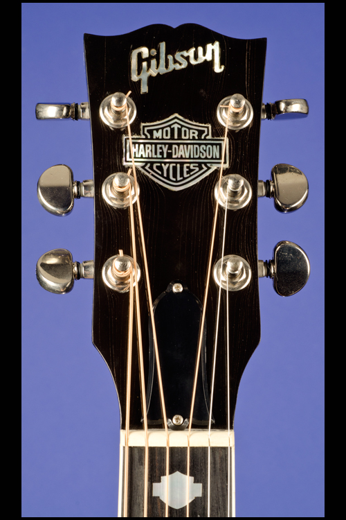 Gibson harley davidson shop acoustic guitar