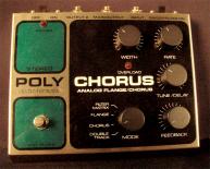 Electro Harmonix Poly Chorus. Analog Flange/Chorus