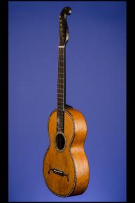 1850 Markneukirchen "Stauffer Style" 12 fret to body with 'Triangular' Inlays