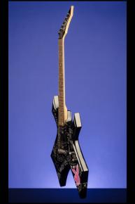 2008 B.C. Rich Warlock One - 'Playboy Bunny' Guitar