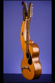 1920 Majestic Harp Guitar by Gaetano F. Puntolillo