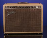 1961 Fender Super (Brownface with Oxblood Grill) Amplifier 6G4