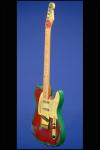 2010 James Trussart Holey Steelcaster - Ziggy Marley "Rastafari" Model