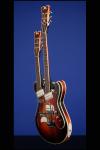 1985 Mosrite Special Custom Double-Neck Six string+Octave Guitar